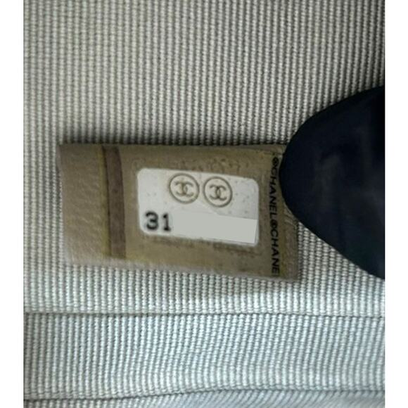 CHANEL Gray Mini Two-Way Bag A-A12656 - Picture 9 of 12